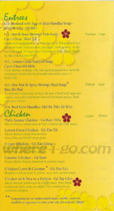 Viets AromaPho  Restaurant Menu - Frederick, MD - Page 3