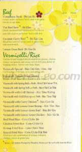 Viets Aroma Pho Restaurant Menu - Frederick, MD - Page 4