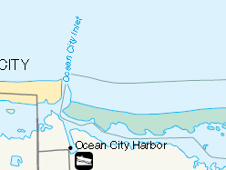 Map of Northern Assateague Island
