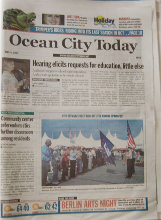 Ocean City Today Newspaper